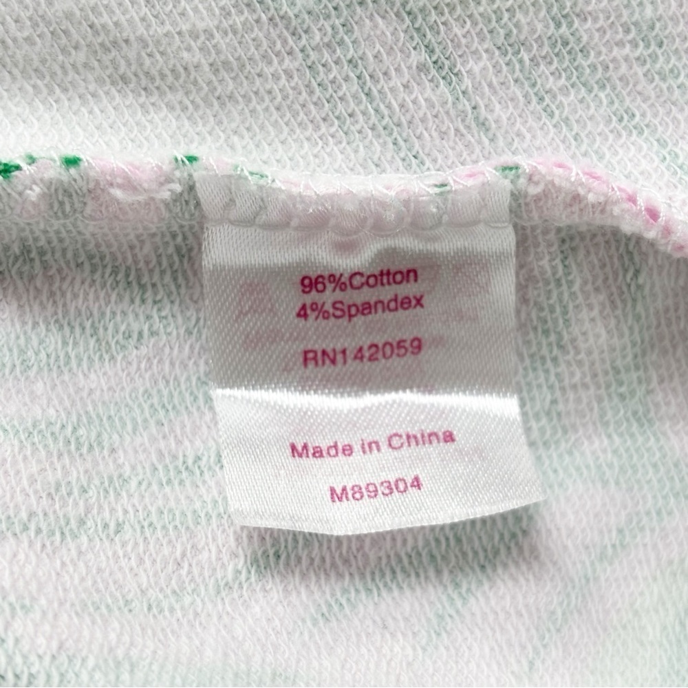 MACBETH COLLECTION Women’s Green Pink Coastal Prep Hooded Dress Cover-Up Size M - Picture 8 of 9